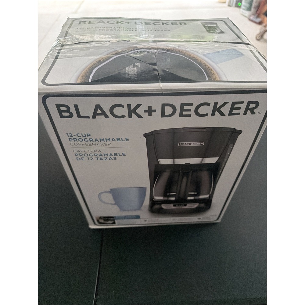 Black+Decker CM1060B 12 Cup Programmable Coffeemaker Black